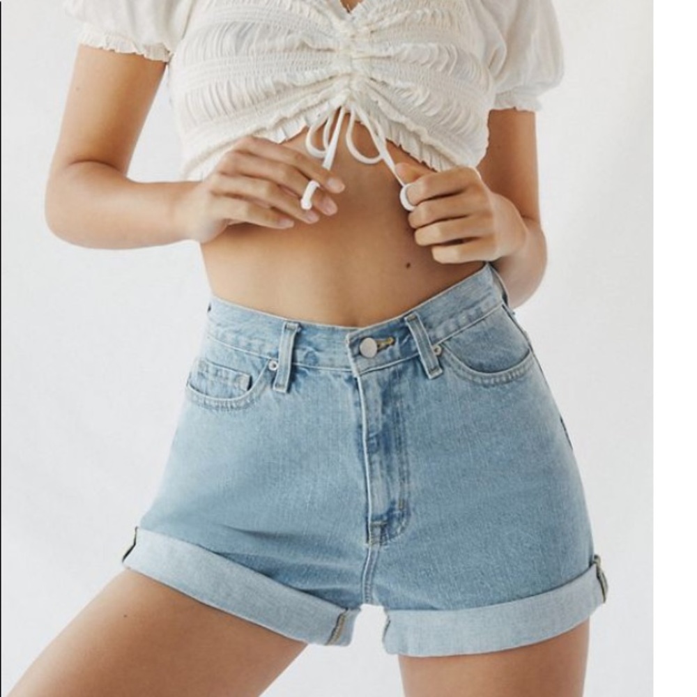 High-waisted Mom Short